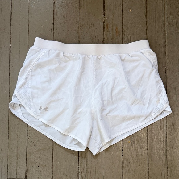 Under Armour Pants - Under Armour Women's Athletic White Shorts (L)